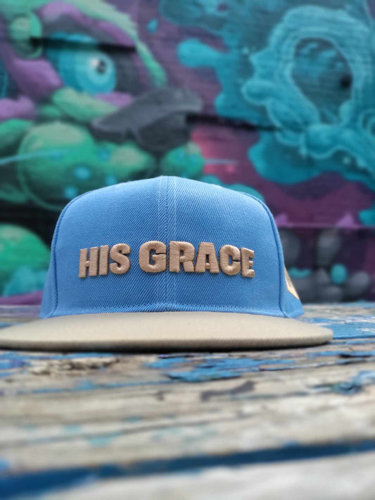 His Grace - Slate and Brown Snapback