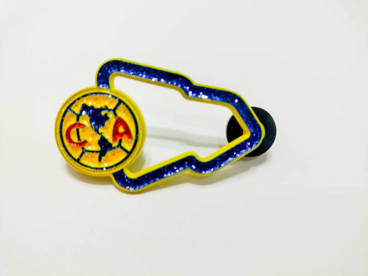 ALL GLITTER CLUB AMERICA PIN - HISWAY 1830 EXCLUSIVE